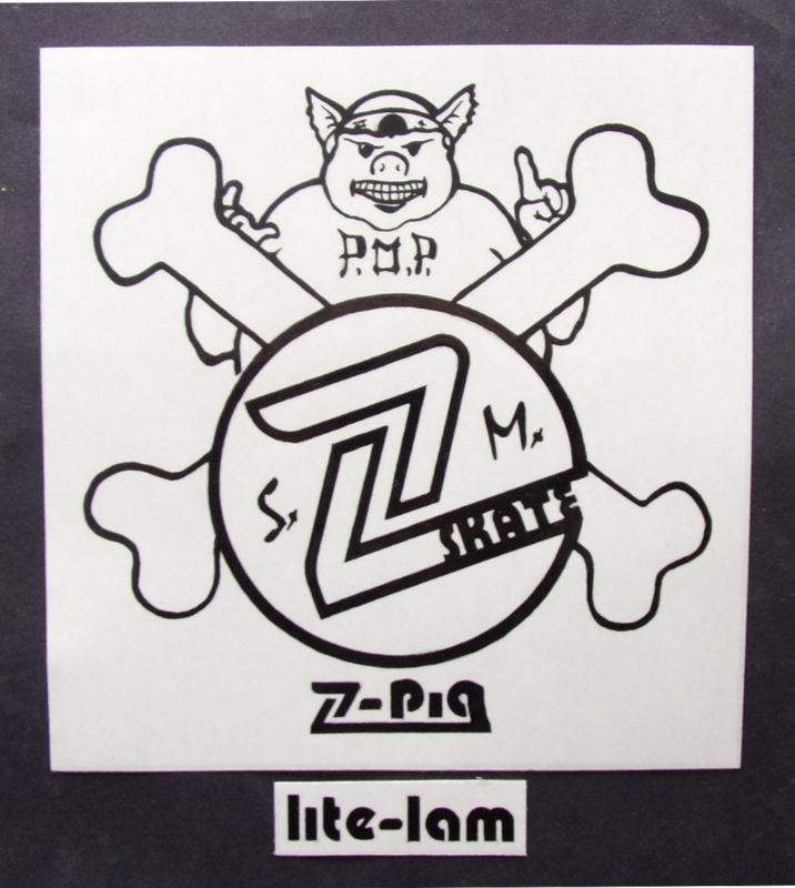 Z Pig skateboard deck