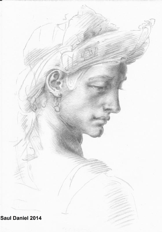 michelangelo ideal head