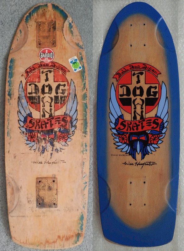 dogtown wes humpston skateboard deck.