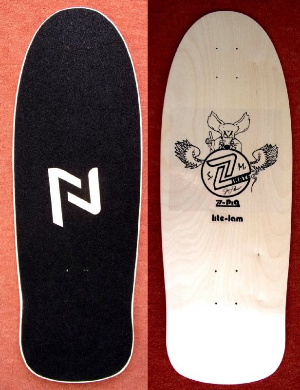 Z Pig skateboard deck